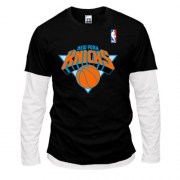 Комбинированный лонгслив New York Knicks
