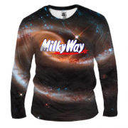 Мужской 3D лонгслив Milky Way