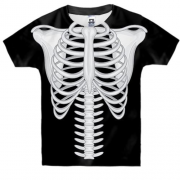 Детская 3D футболка "Скелет"
