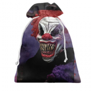 Подарочный мешочек Halloween clown art 2