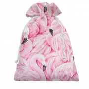 Подарочный мешочек Flamingo pattern