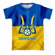 3D футболка Федерация футбола Украины