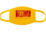 Тканевая маска для лица с логотипом Blizzard