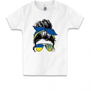 Детская футболка Украинская девушка