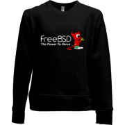 Детский свитшот без начеса FreeBSD uniform type2