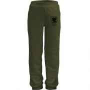Детские трикотажные штаны 95-я десантно-штурмовая бригада "Сила, Отвага, Честь!"