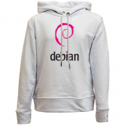 Детский худи без флиса Debian