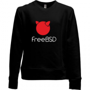 Детский свитшот без начеса FreeBSD