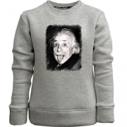 Детский свитшот без начеса с Альбертом Эйнштейном