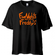 Футболка Oversize Five Nights at Freddy’s (надпись)