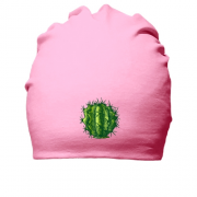 Хлопковая шапка с кактусом