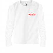 Детская футболка с длинным рукавом Bosch (мини лого)