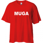 Футболка Oversize MUGA (Make ukraine Great Again)
