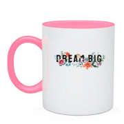 Чашка с принтом "Dream Big"