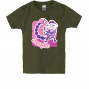 Детская футболка со знаком зодиака "Скорпион"