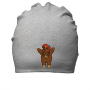 Хлопковая шапка с надписью "Bear Hugs"