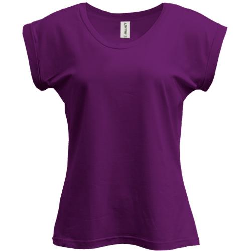 Жіноча фіолетова футболка PANI 