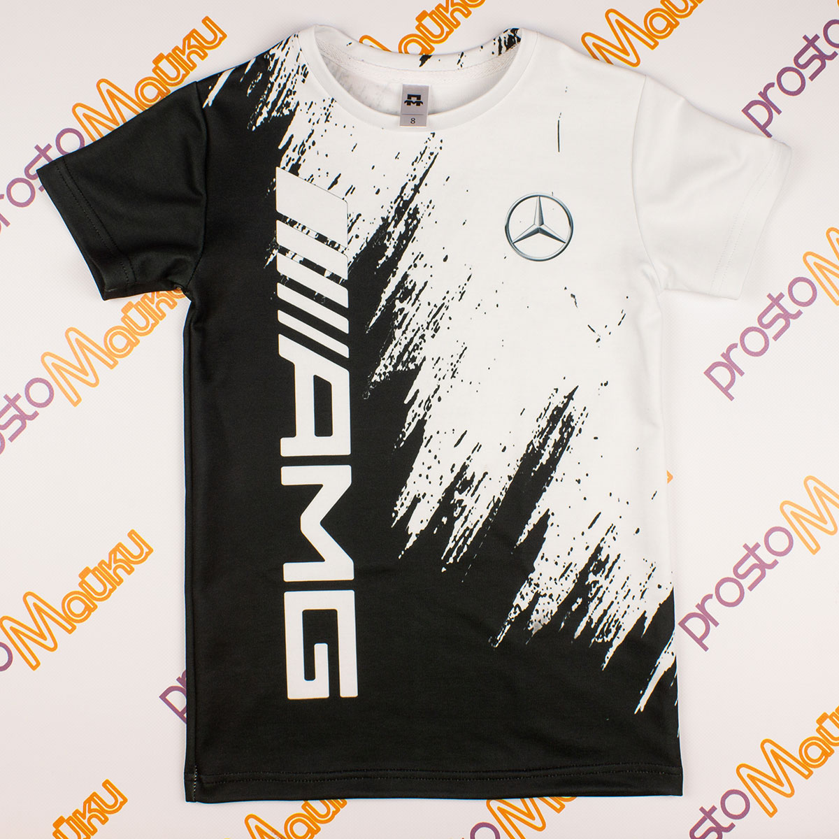 3D футболка Mercedes-Benz AMG (BW)