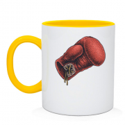 Чашка з боксерською рукавичкою
