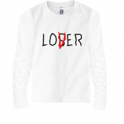 Дитячий лонгслів Loser - Lover 