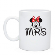 Чашка з Міні Маус "mrs"