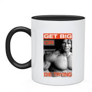 Чашка з Арні "Get big or die trying"