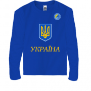 Детская футболка с длинным рукавом Сборная Украины по хоккею