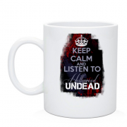 Чашка Keep calm and listen Hollywood Undead