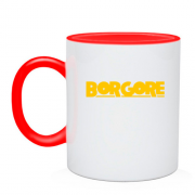 Чашка с логотипом "Borgore"