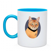 Чашка з котом із Star Trek