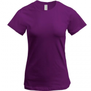 Жіноча фіолетова футболка "ALLAZY"