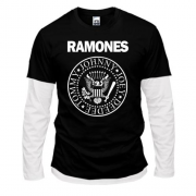 Лонгслив комби Ramones