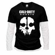 Комбінований лонгслів Call of Duty Ghosts (Skull)