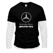 Комбінований лонгслів Mercedes-Benz AMG