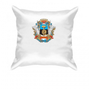 Подушка з гербом міста Донецьк