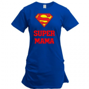 Подовжена футболка Супер мама