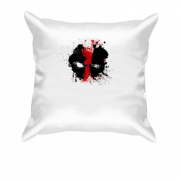 Подушка Deadpool (art logo)