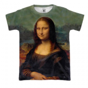 3D футболка с Джокондой (Мона Лиза)