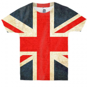 Детская 3D футболка с Британским флагом