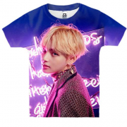 Дитяча 3D футболка з группой БТС (BTS K-POP) АРМІЯ