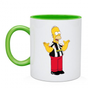 Чашка з Гомером Сімпсоном в формі Ювентус