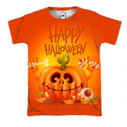 3D футболка Happy Halloween 2