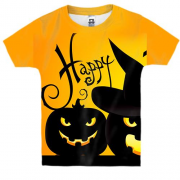 Детская 3D футболка Happy Halloween 4