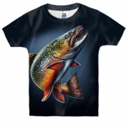 Дитяча 3D футболка з рибою