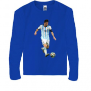 Детская футболка с длинным рукавом c Lionel Messi 2