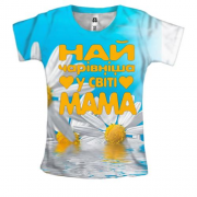 Жіноча 3D футболка Чарівна мама
