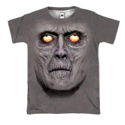 3D футболка с головой зомби
