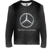 Дитячий 3D лонгслів Mercedes-Benz - The best or nothing