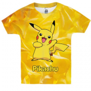 Дитяча 3D футболка Pikachu
