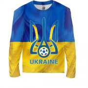 Детский 3D лонгслив Федерация футбола Украины